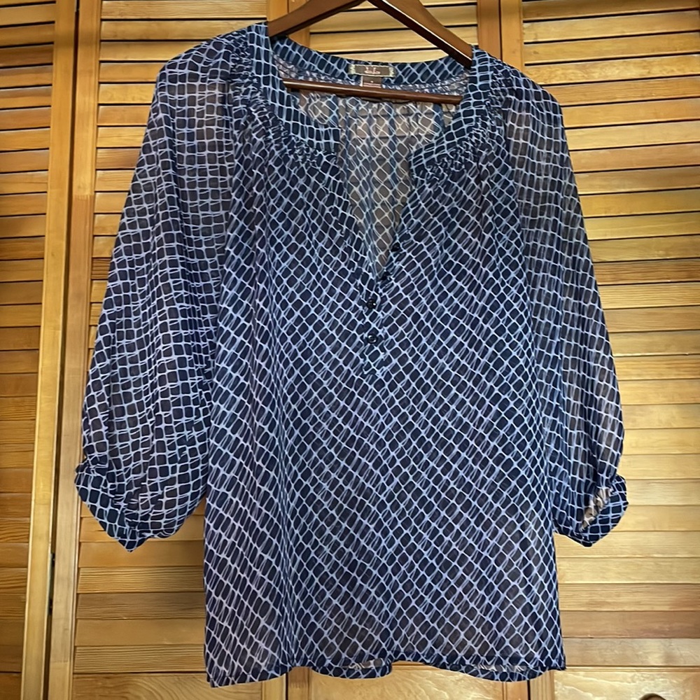 DMBM blouse, purple, small